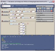 Graphical Syntax Diagram Editor & Parser Compiler screenshot